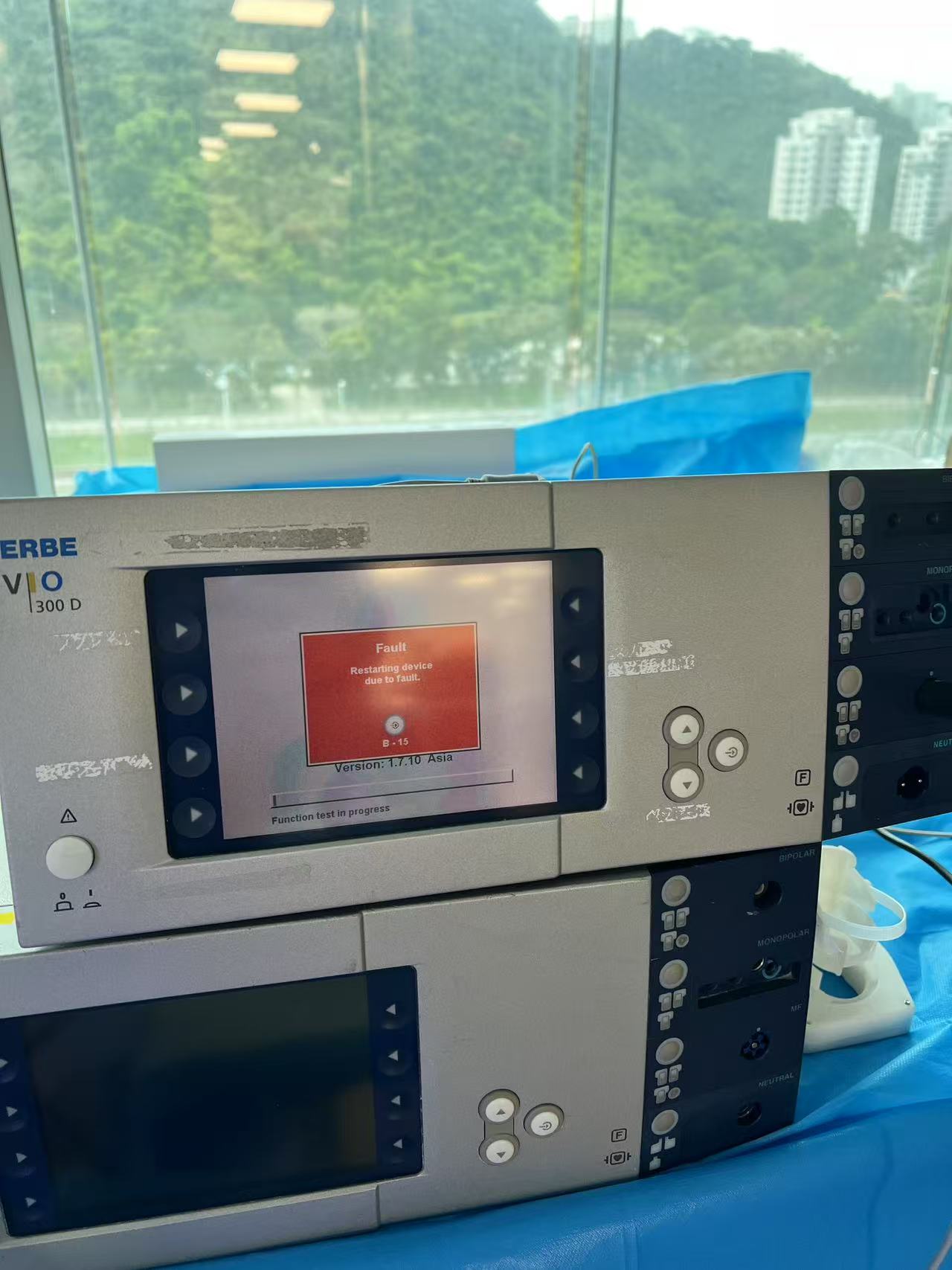 采购ERBE德国爱尔博电刀VIO300S. 高频率电刀功率不准，需要维修