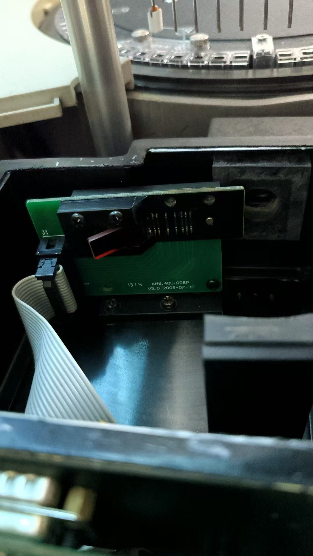 全自动生化分析仪，型号ZY310，灯泡能量异常
