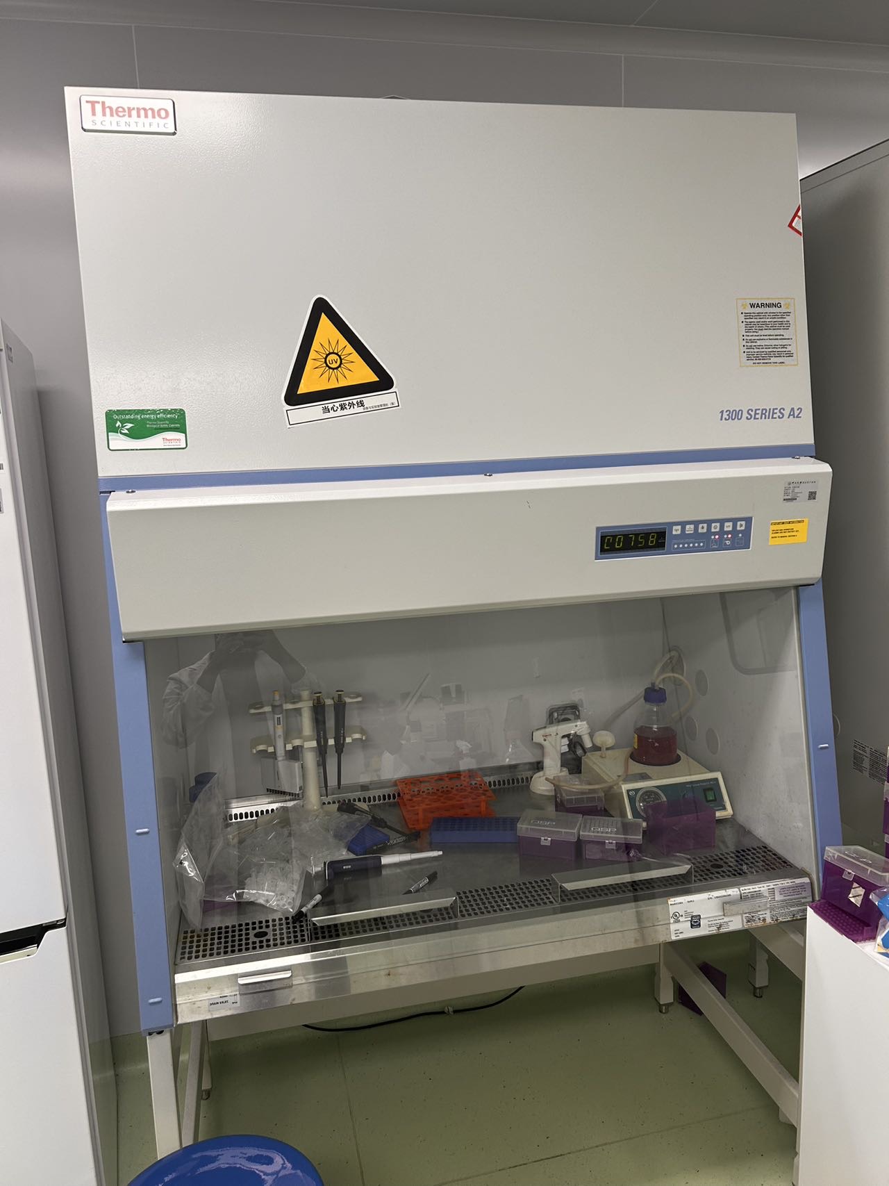 生物安全柜，玻璃门报警