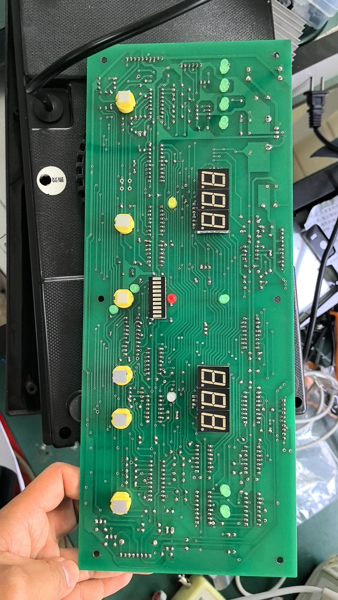 维修上海沪通 高频电刀 GD350-B 按键板故障