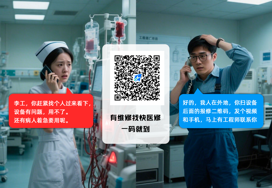 【快医修】免费向企业/组织开放设备售后服务实时管理功能，已有多家机构和企业申请入驻