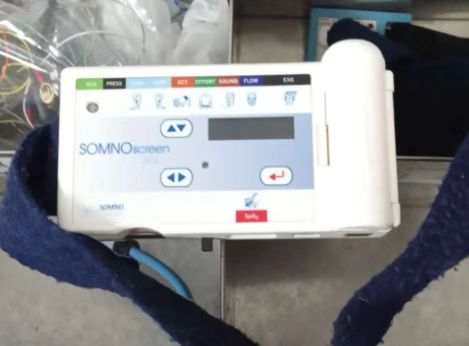 维修SOMNO 睡眠监测仪 SOMNOscreenplusPSG+ 试制本设备血氧指套