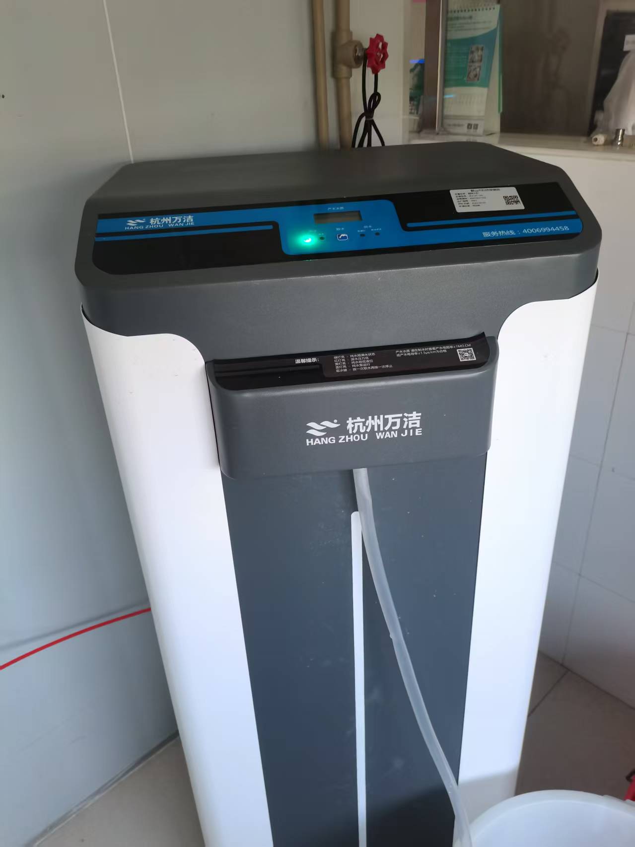 维修杭州万洁 检验分析用纯水设备 WJ-UP-100 微孔滤芯5*0.1U