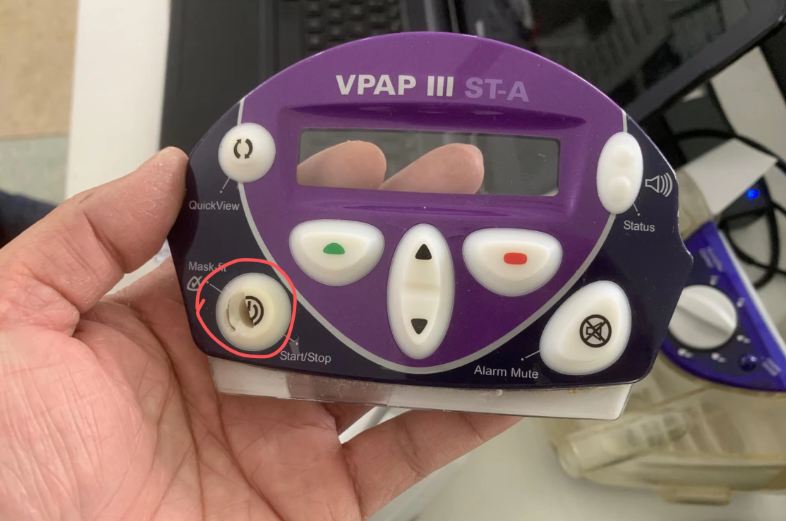 维修瑞斯迈 无创呼吸机 VPAPIIIS 按键膜
