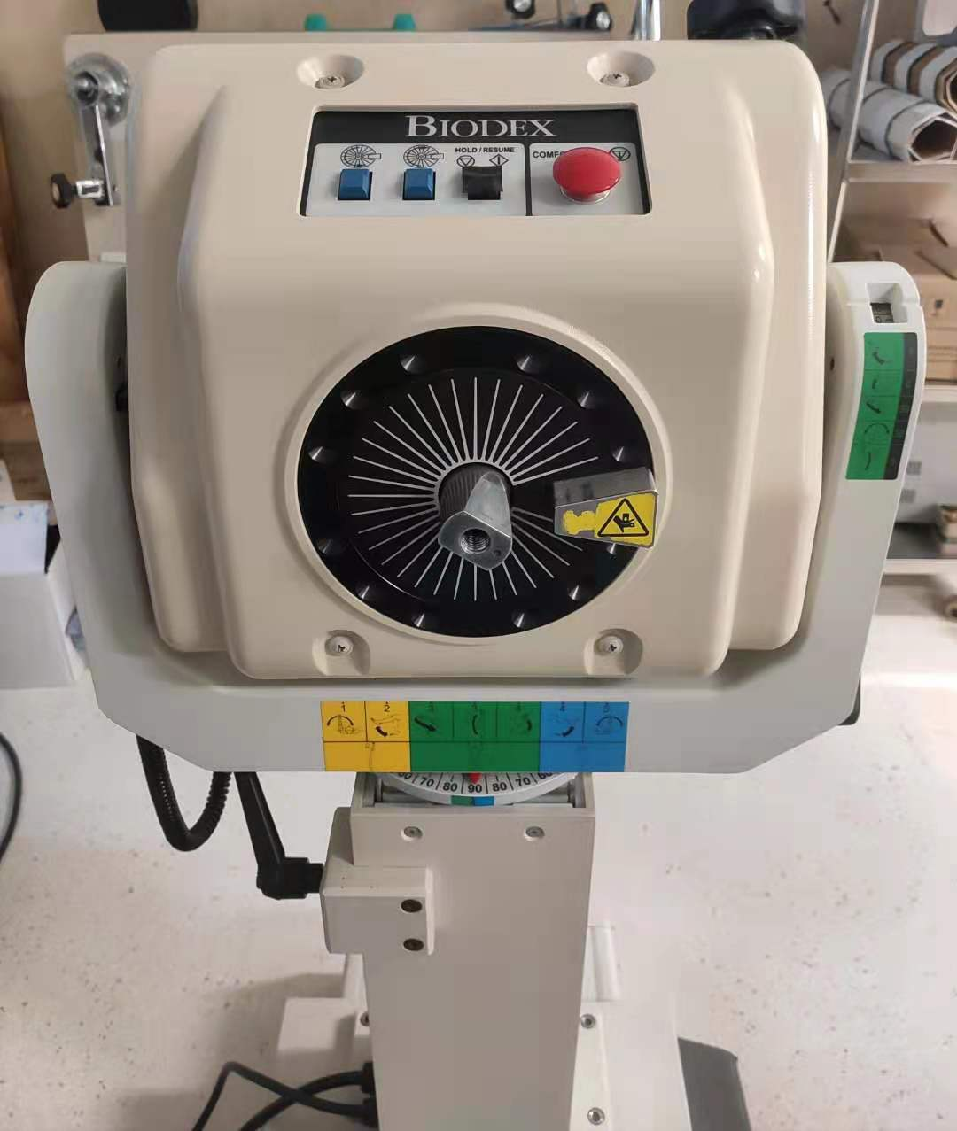 维修美国Biodex 多关节等速力量835-210动力头故障引起的报警