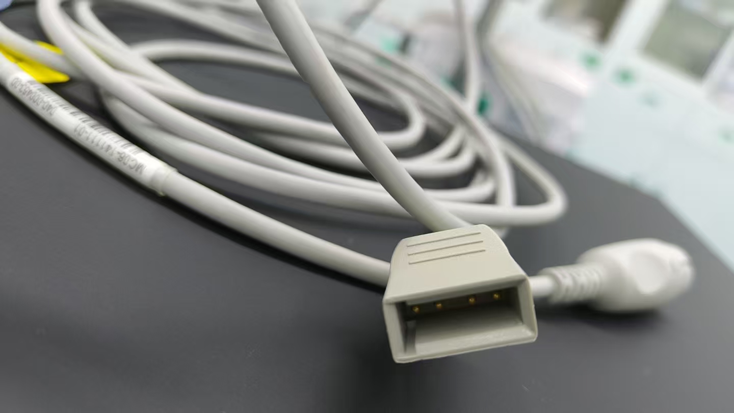 維修邁瑞N12監(jiān)護(hù)儀傳感器電纜，尤它接口