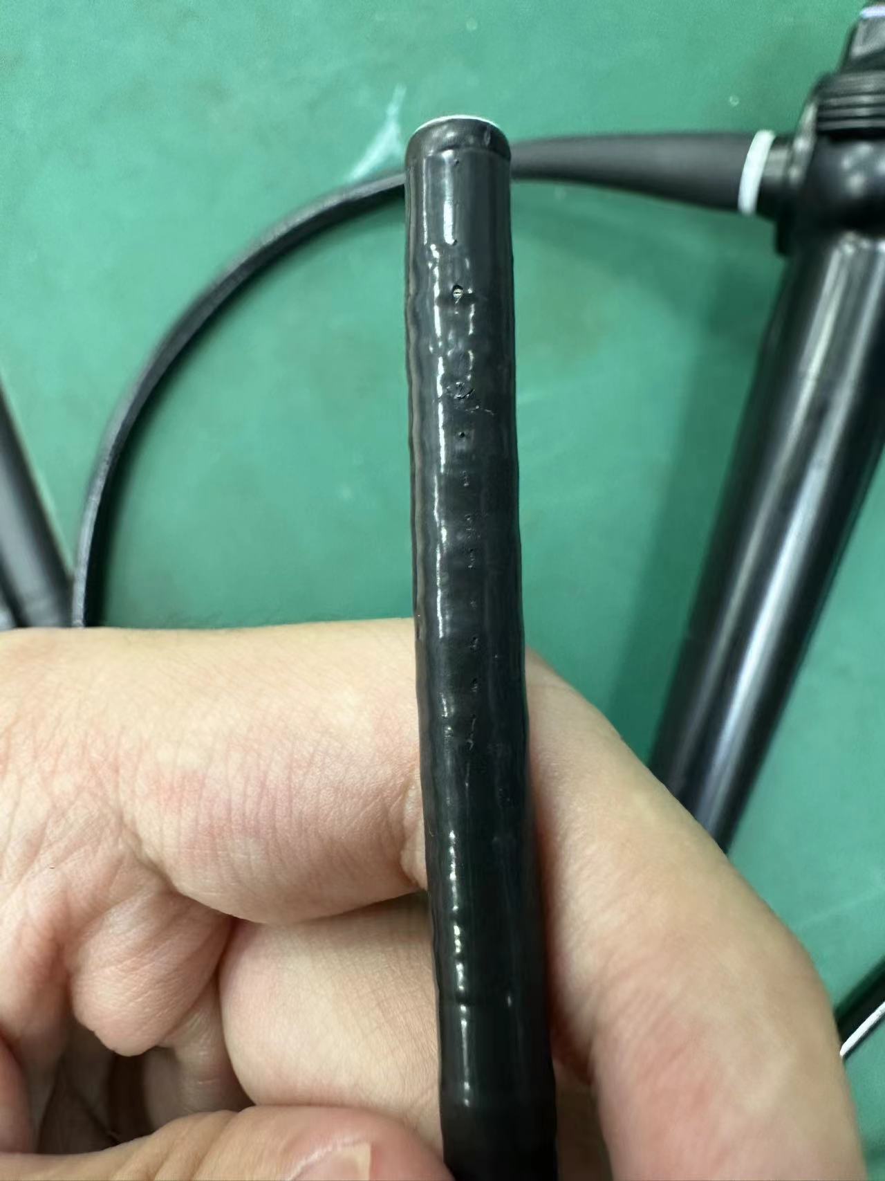 維修奧林巴斯支氣管鏡橡皮漏水 鉗子管微漏 插入管輕微磨損