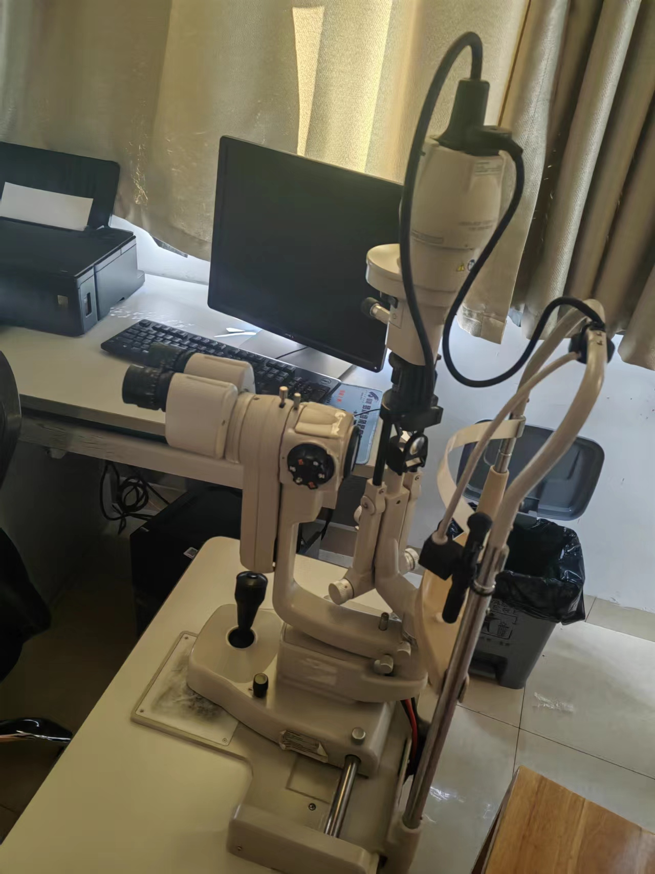 维修拓普康 眼前节照相机 SL-D7 软件无法打开，R4软件