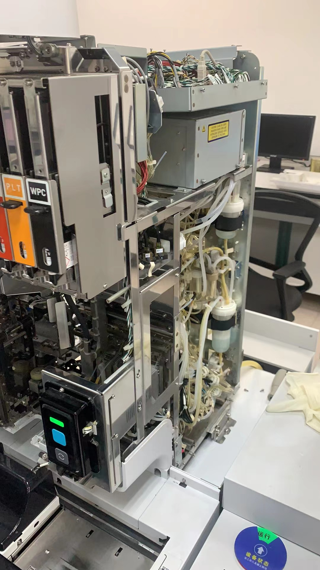 维修希森美康 全自动血液分析仪 XN-10 报压力错误和HGB错误