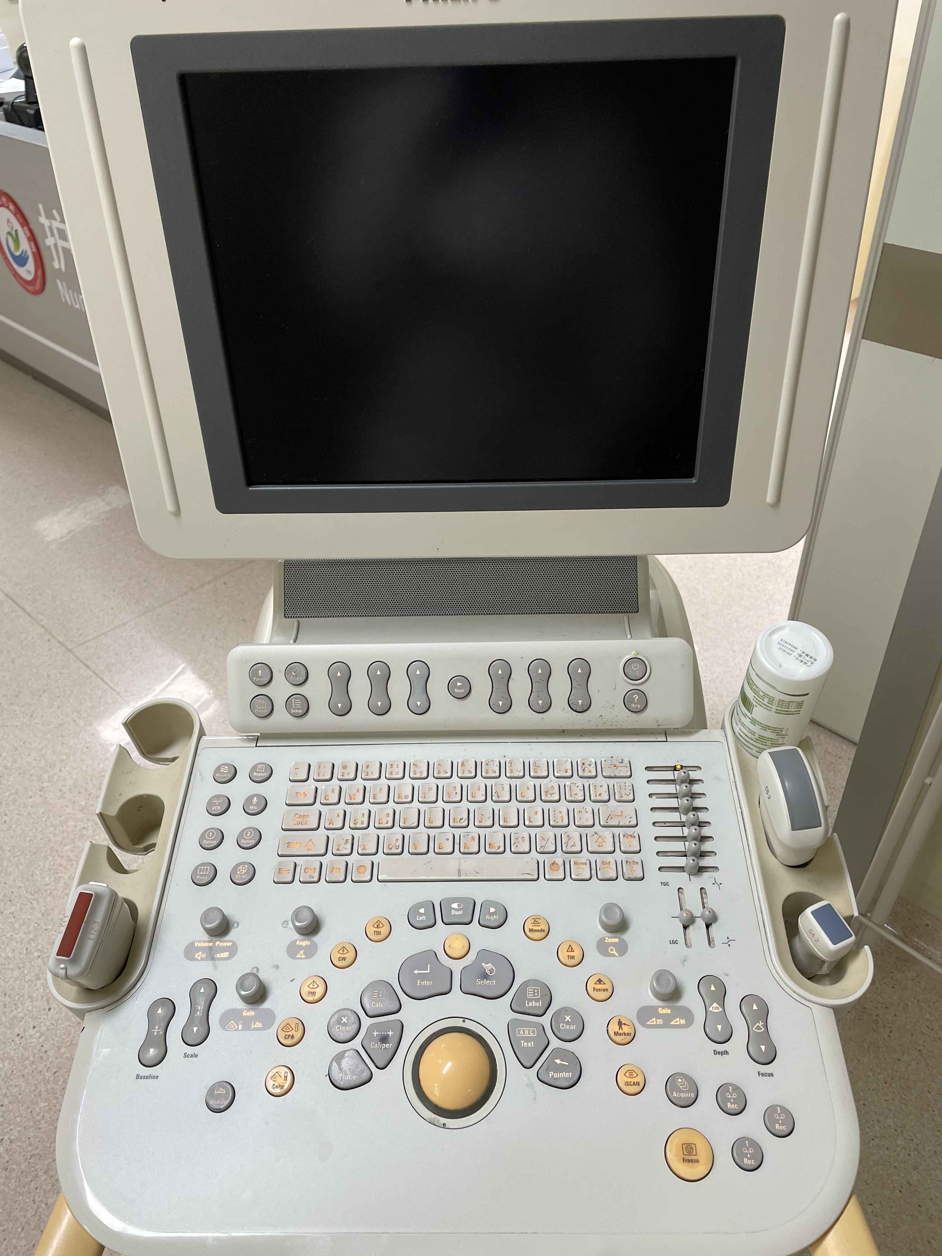 维修飞利浦 彩色超声诊断仪 HD11 后端服务器