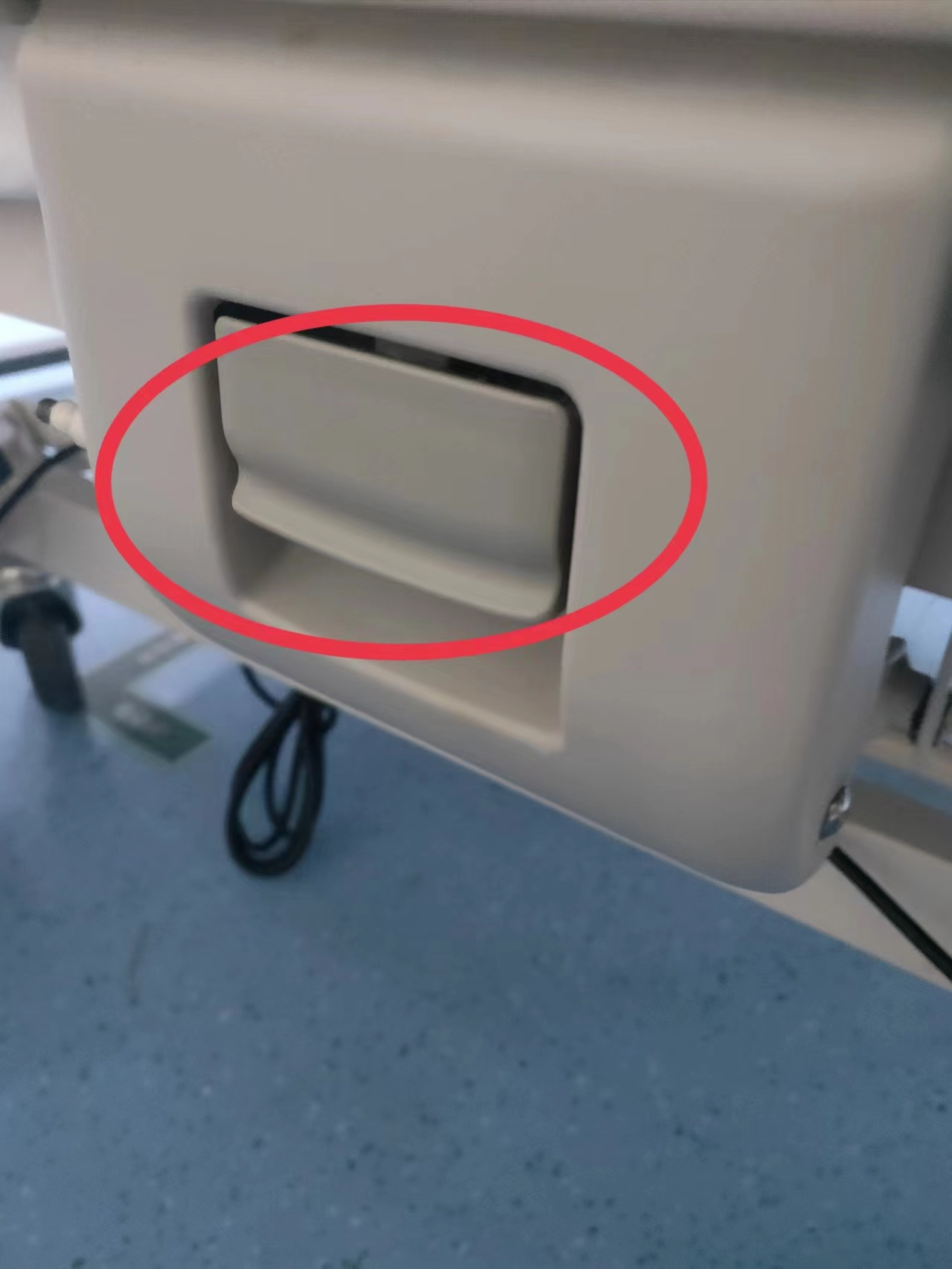 维修八乐梦 八乐梦转运床 通用型 把手AS、SR安装板HAS涂装损坏