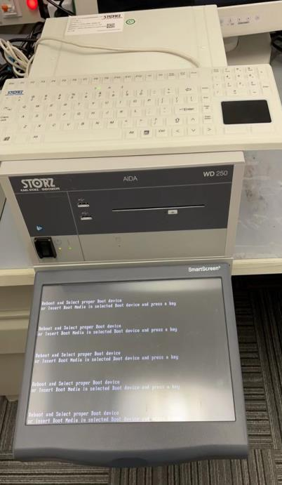 維修STORZ 刻錄機(jī) WD250 偶發(fā)黑屏重啟