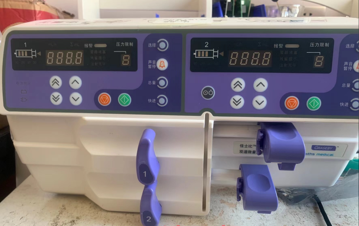 维修浙江史密斯 注射泵 佳士比F6 使用过程中突然自动关机黑屏