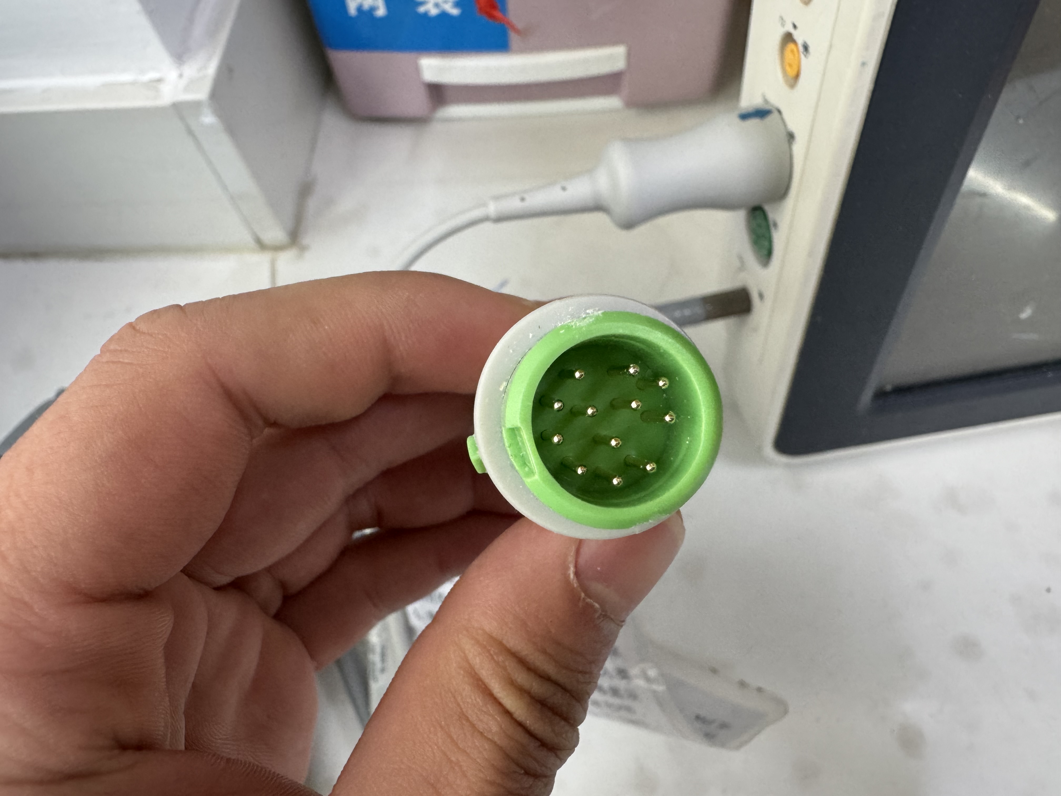 维修迈瑞iPM10，迈瑞uMEC12心电导联线。