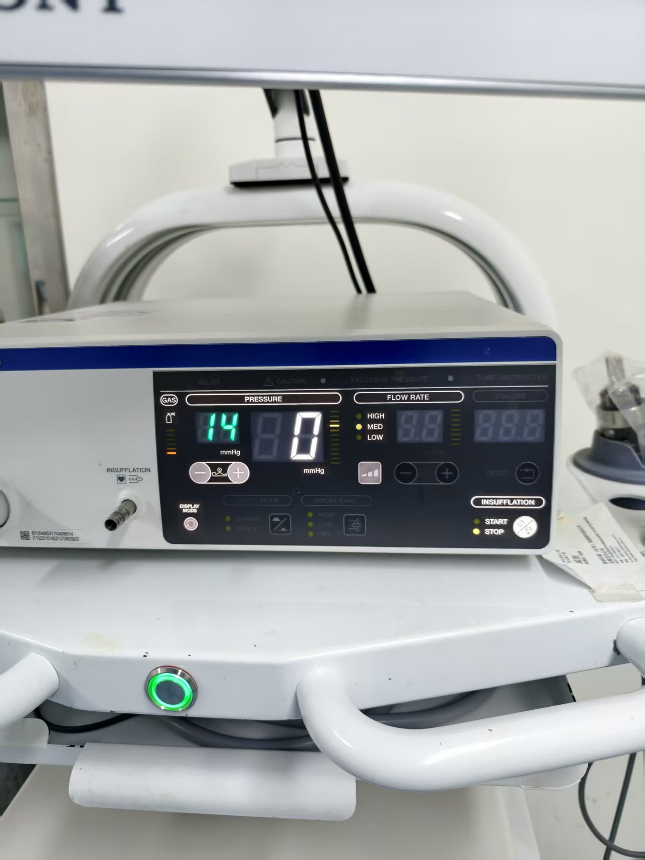 奥林巴斯气腹机不显示