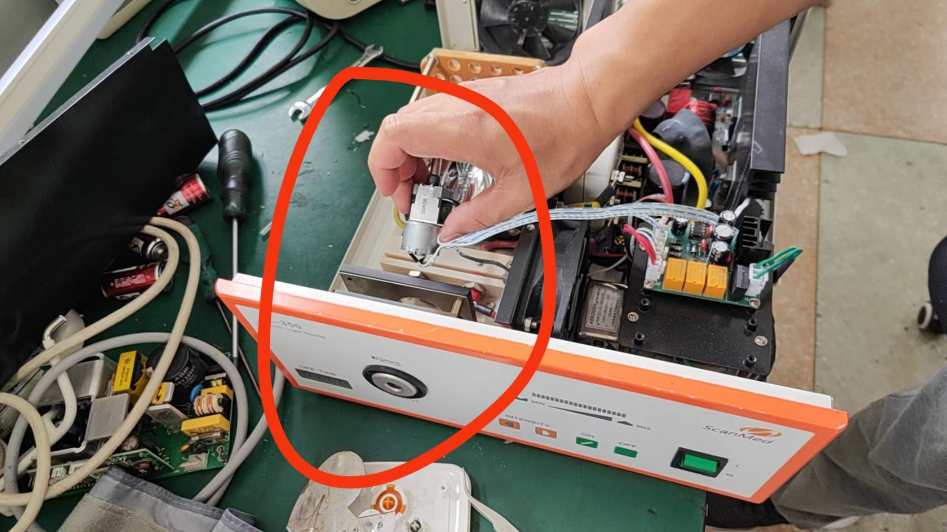 维修珠海司迈 司迈冷光源 SL350 电机