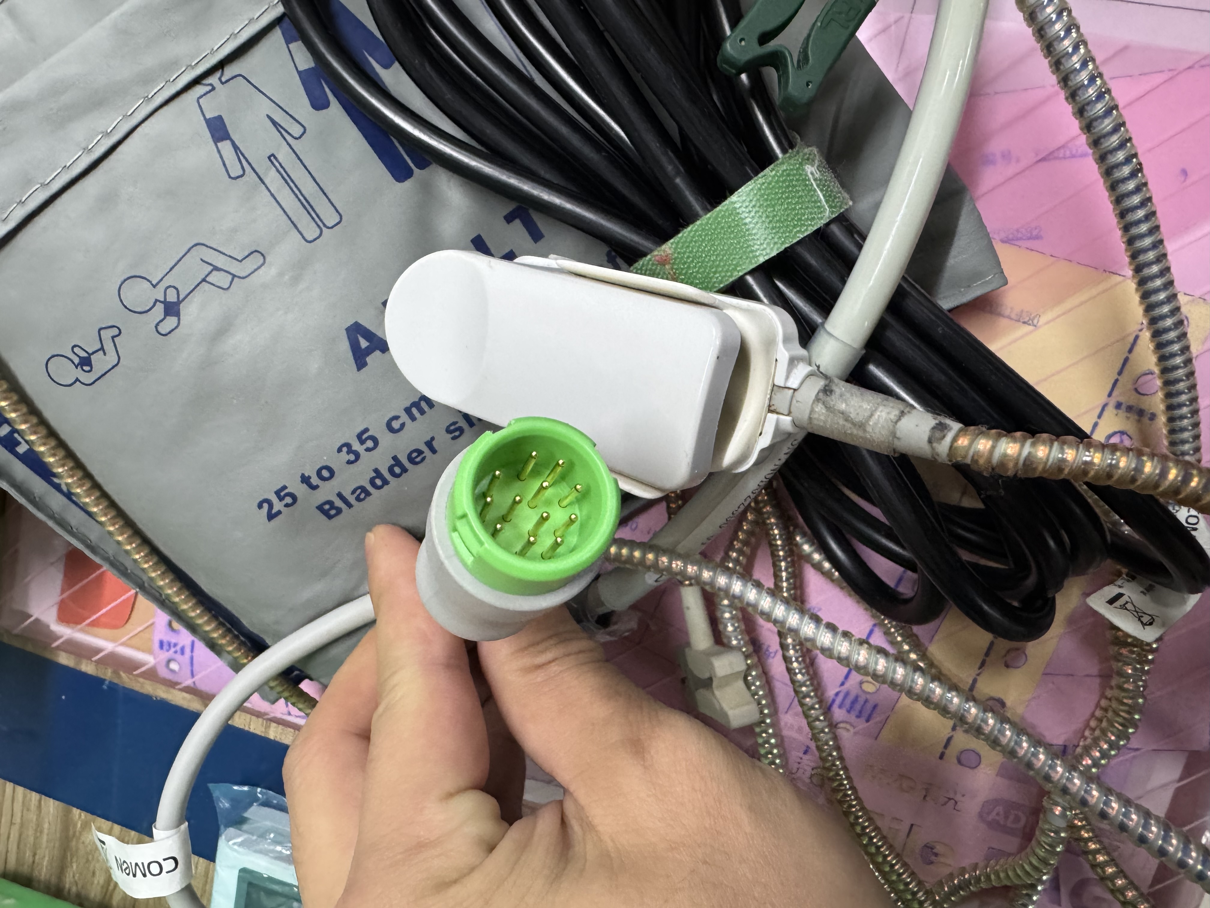 维修科曼N12M血氧探头