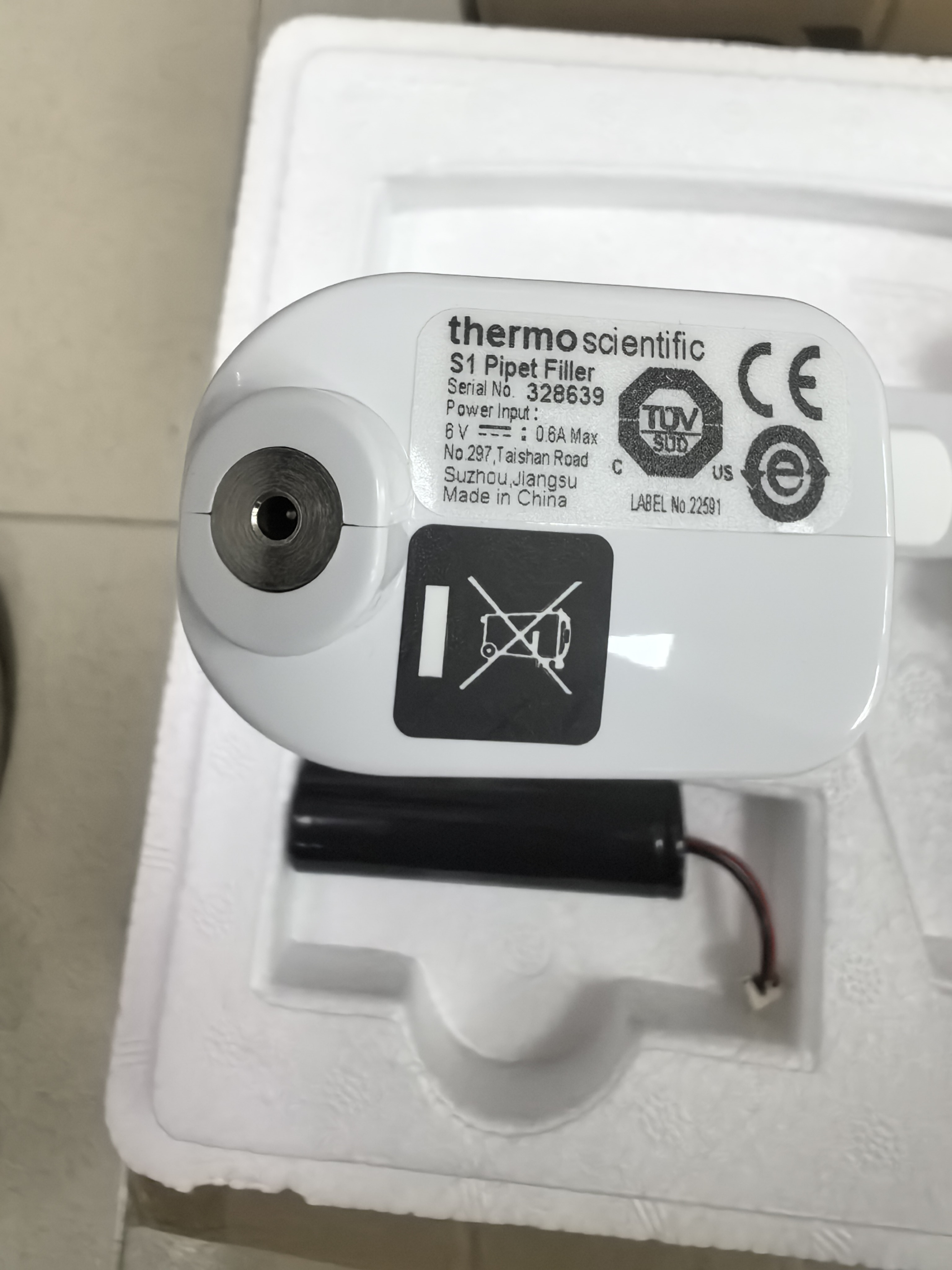 维修赛默飞S1 Pipet Filler电动移液枪充不了电