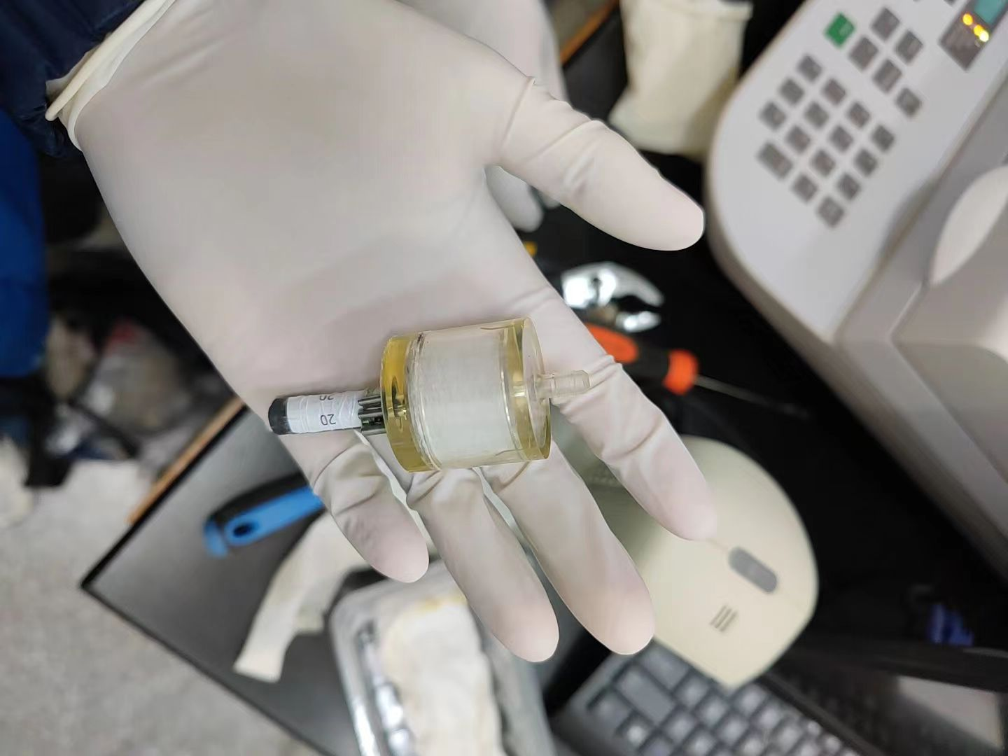 维修赛默飞 全自动荧光免疫分析仪 Phadia100 正压过滤器