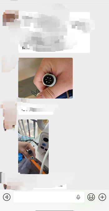 维修监护仪导联线和血氧延长线