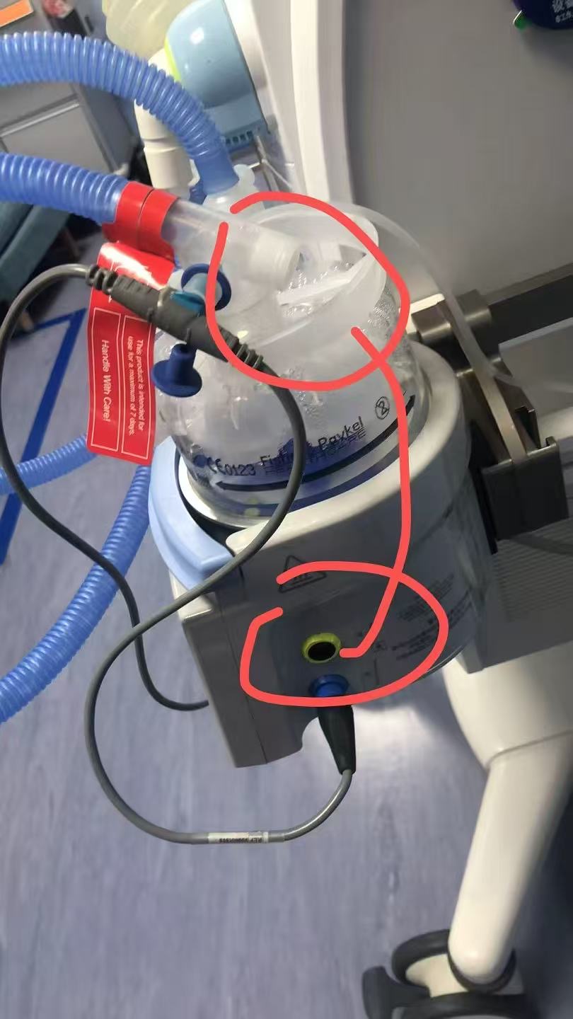 维修呼吸机 双加热管