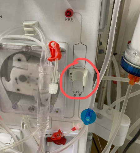 维修贝朗 血透机 710200T 动脉壶支架