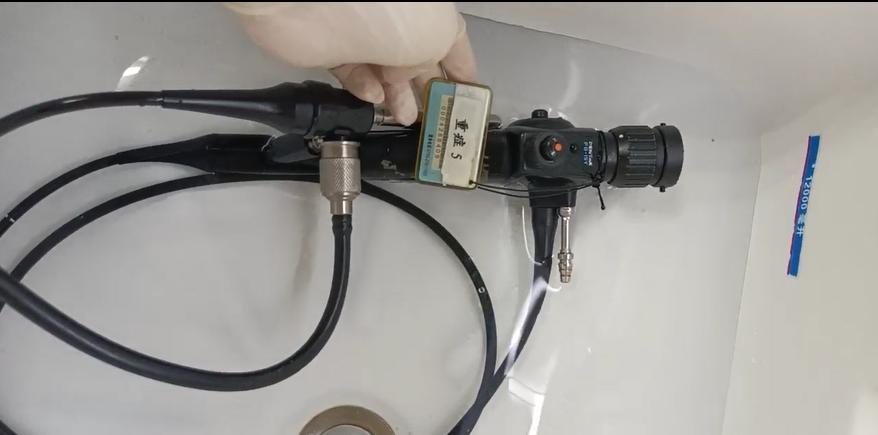 维修宾得 纤维支气管镜 FB-15RBS 镜面起雾，目镜进水