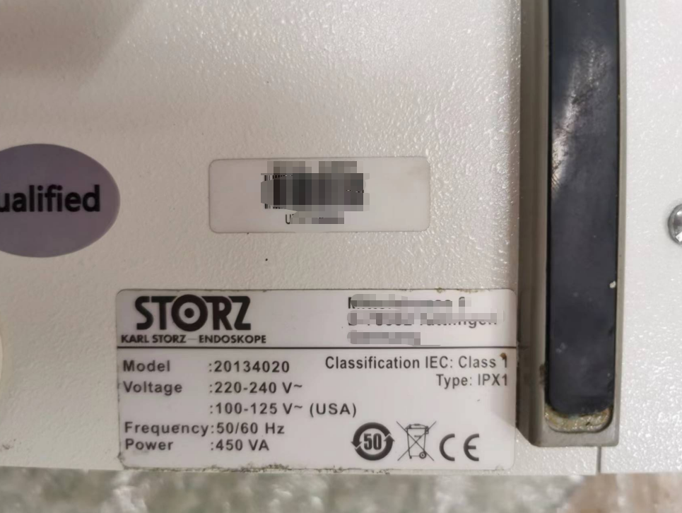 维修STORZ STORZ光源 20134020 无亮，主板故障法点