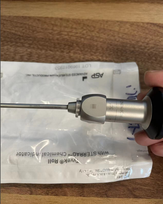 维修STORZ 宫腔镜 26120BA 密封胶老化渗水导致图像模糊