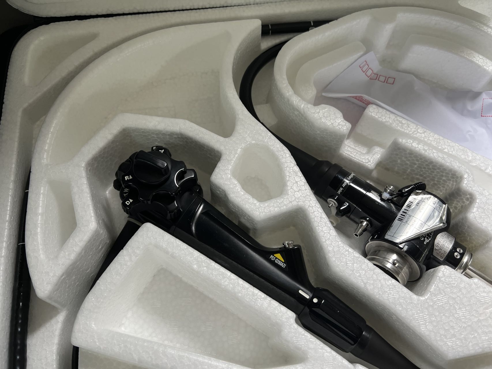 维修FUJINON 电子肠镜 EC-590WM4  图像模糊
