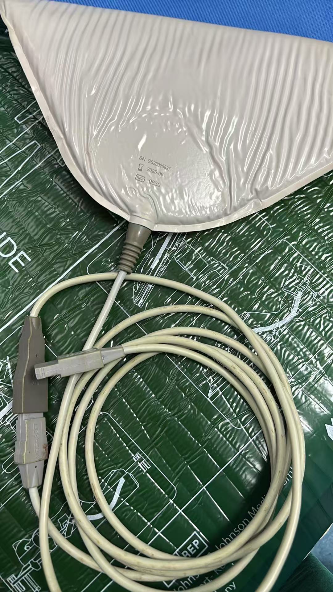 维修强生印韵Mega Soft负极板回路垫通电有异响