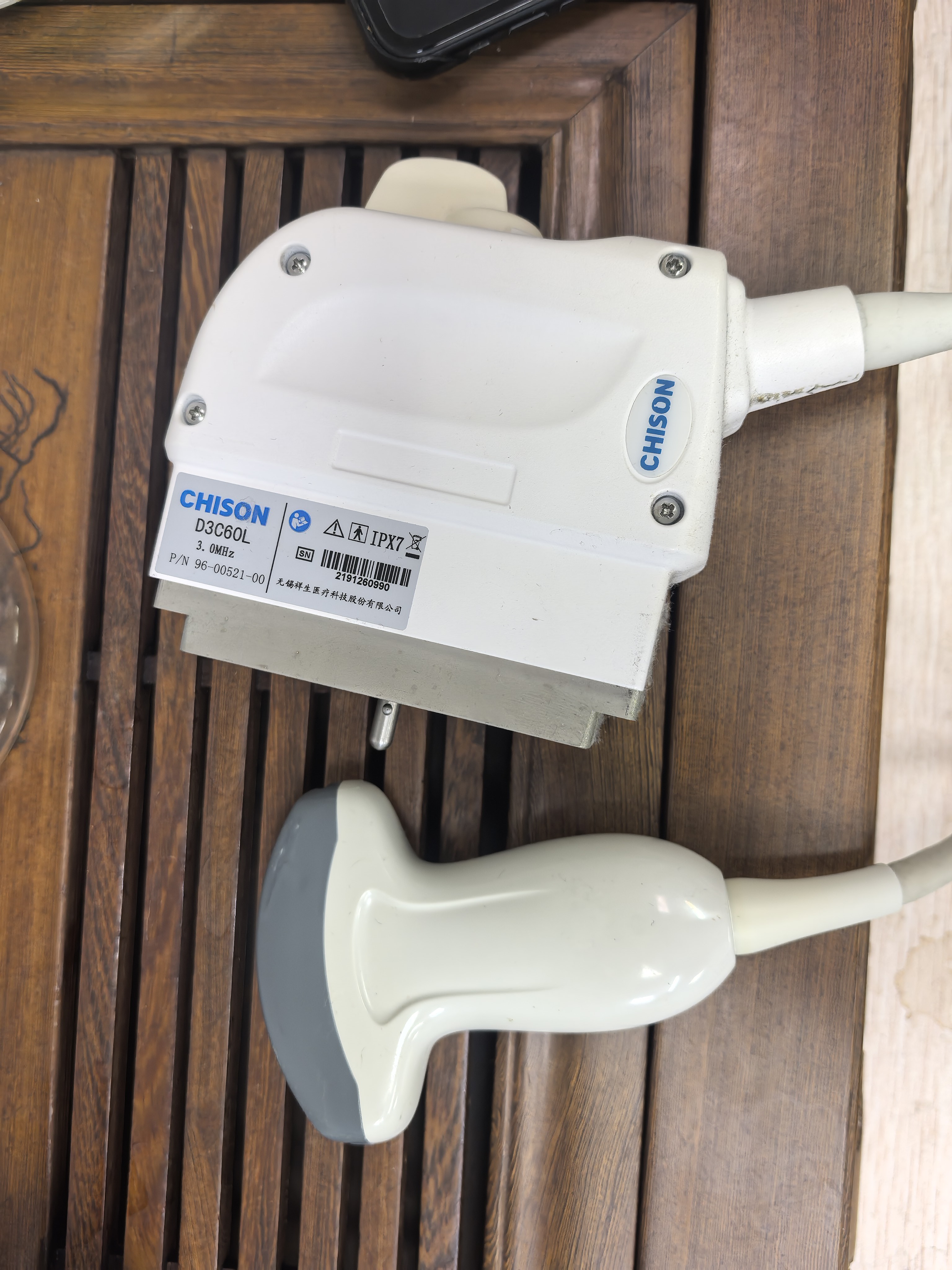 品牌：CHISON型号：D3C60L，B超探头故障